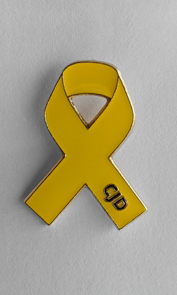 CJD Pin Badge