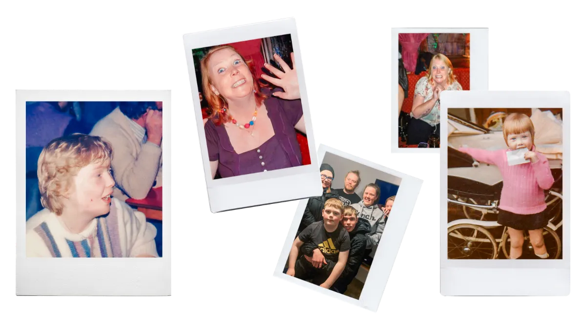 cjd polaroid collage