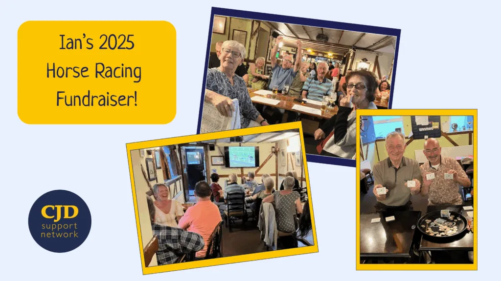 Ian Haley Racing Ian's 2025 Horse Racing Fundraiser! — CJD Support Network